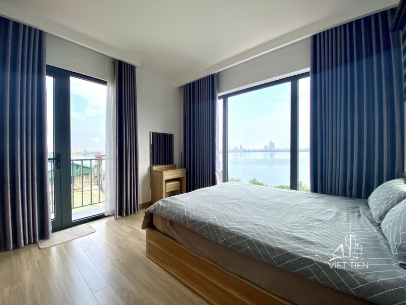 Modern cozy 2 bedroom apartment with lake view on Quang Khanh ID 0217