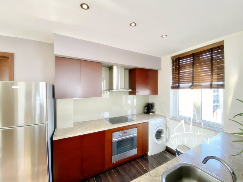 Gorgeous large terrace lake-view 1 bedroom apartment on Quang An ID 0232