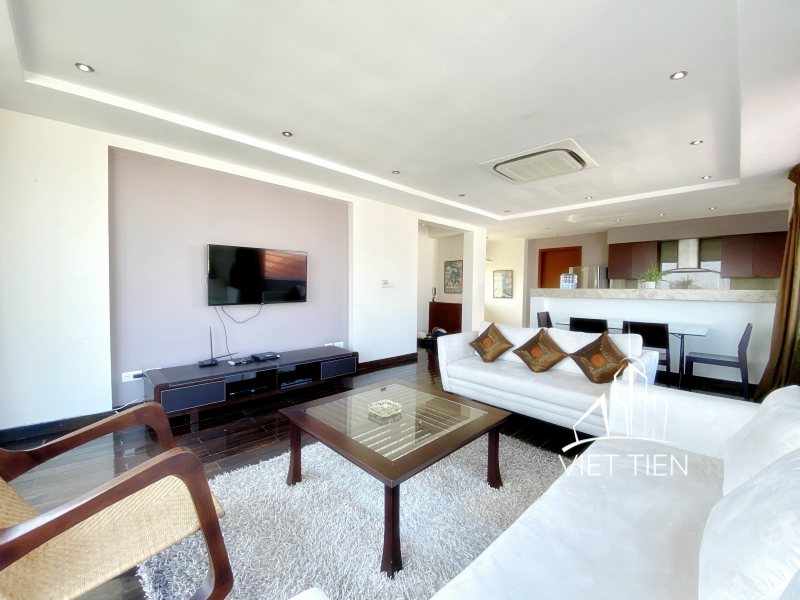 Gorgeous large terrace lake-view 1 bedroom apartment on Quang An ID 0232