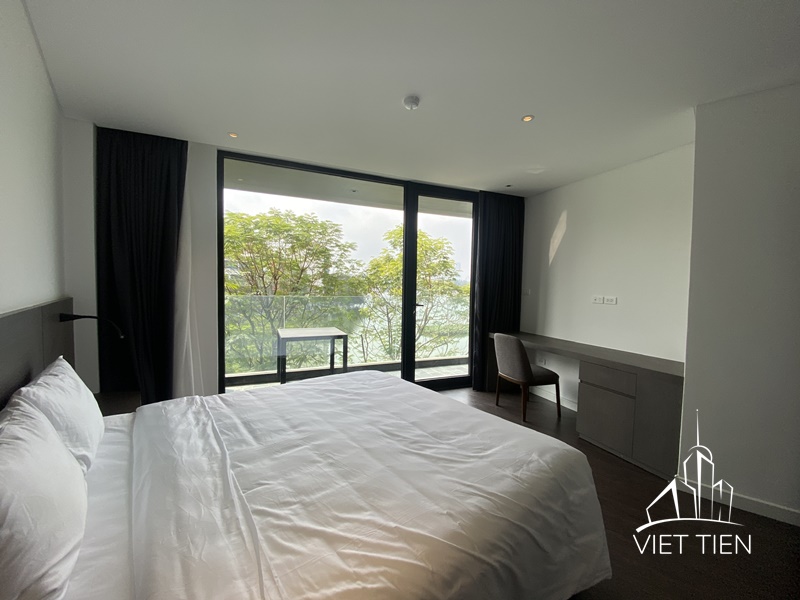 Modern 1 bedroom apartment with lake view on Truc Bach Street ID 0236