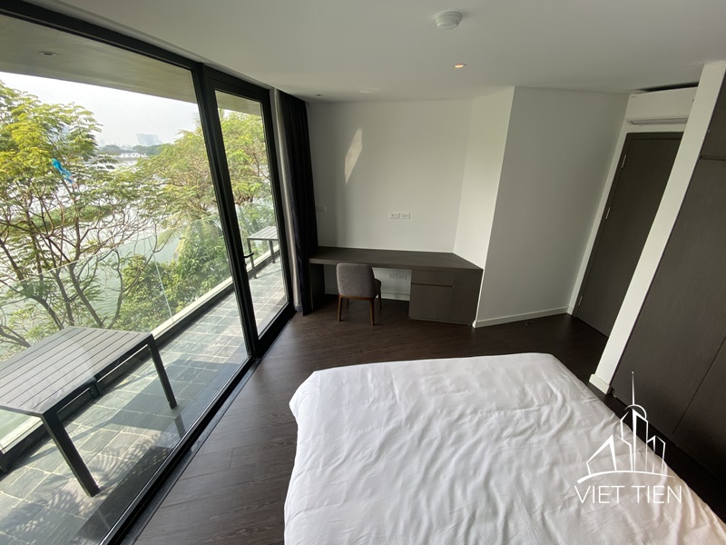 Modern 1 bedroom apartment with lake view on Truc Bach Street ID 0236