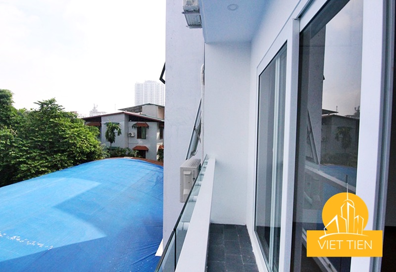 Modern villa with open living room space for rent on Dang Thai Mai, Tay Ho, Hanoi ID 0300