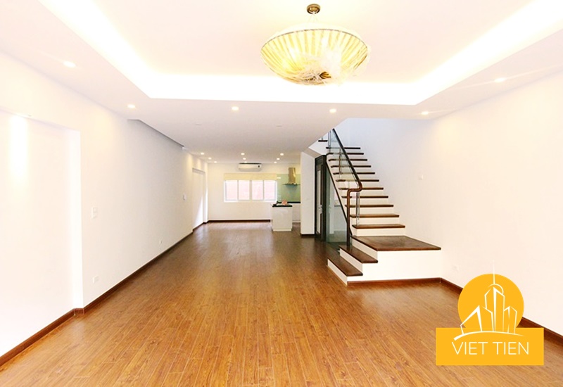 Modern villa with open living room space for rent on Dang Thai Mai, Tay Ho, Hanoi ID 0300