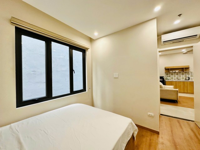 Budget new 1 bedroom apartment for rent on To Ngoc Van, Tay Ho, Hanoi ID 0310