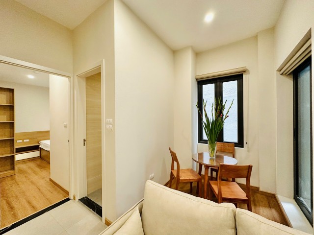 Budget new 1 bedroom apartment for rent on To Ngoc Van, Tay Ho, Hanoi ID 0310