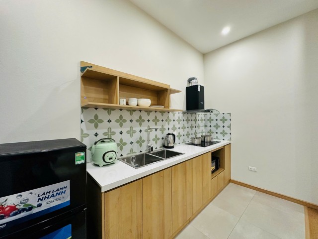 Budget new 1 bedroom apartment for rent on To Ngoc Van, Tay Ho, Hanoi ID 0310