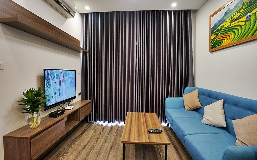 Bright and affordable 1 bedroom apartment for rent on Tay Ho street, Tay Ho, Hanoi ID 0319