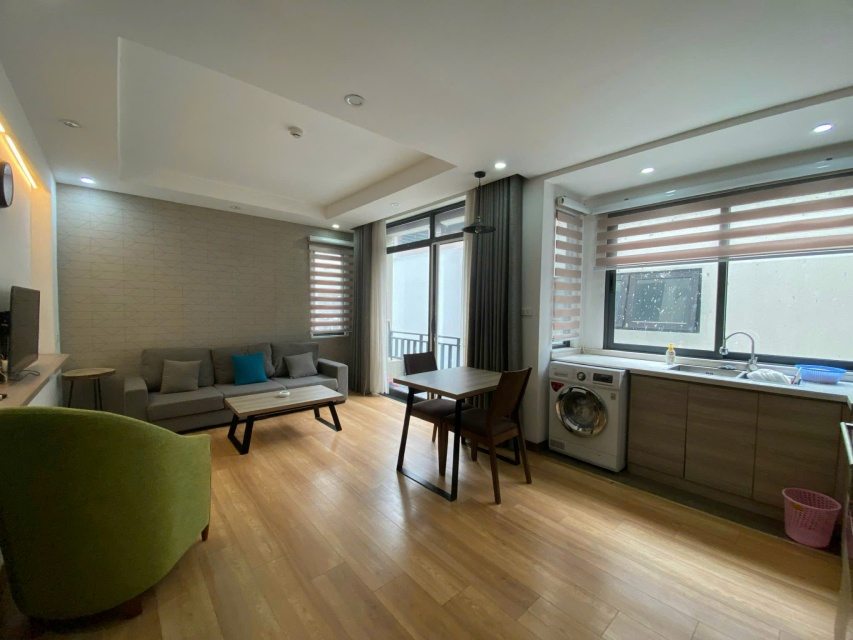 Centrally located and nice one bedroom apartment for rent on Tay Ho street, Tay Ho, Hanoi ID 0320